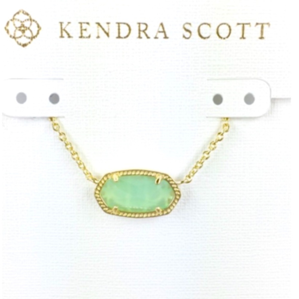 NEW Kendra Scott Gold Elisa Pendant Necklace - Picture 5 of 7